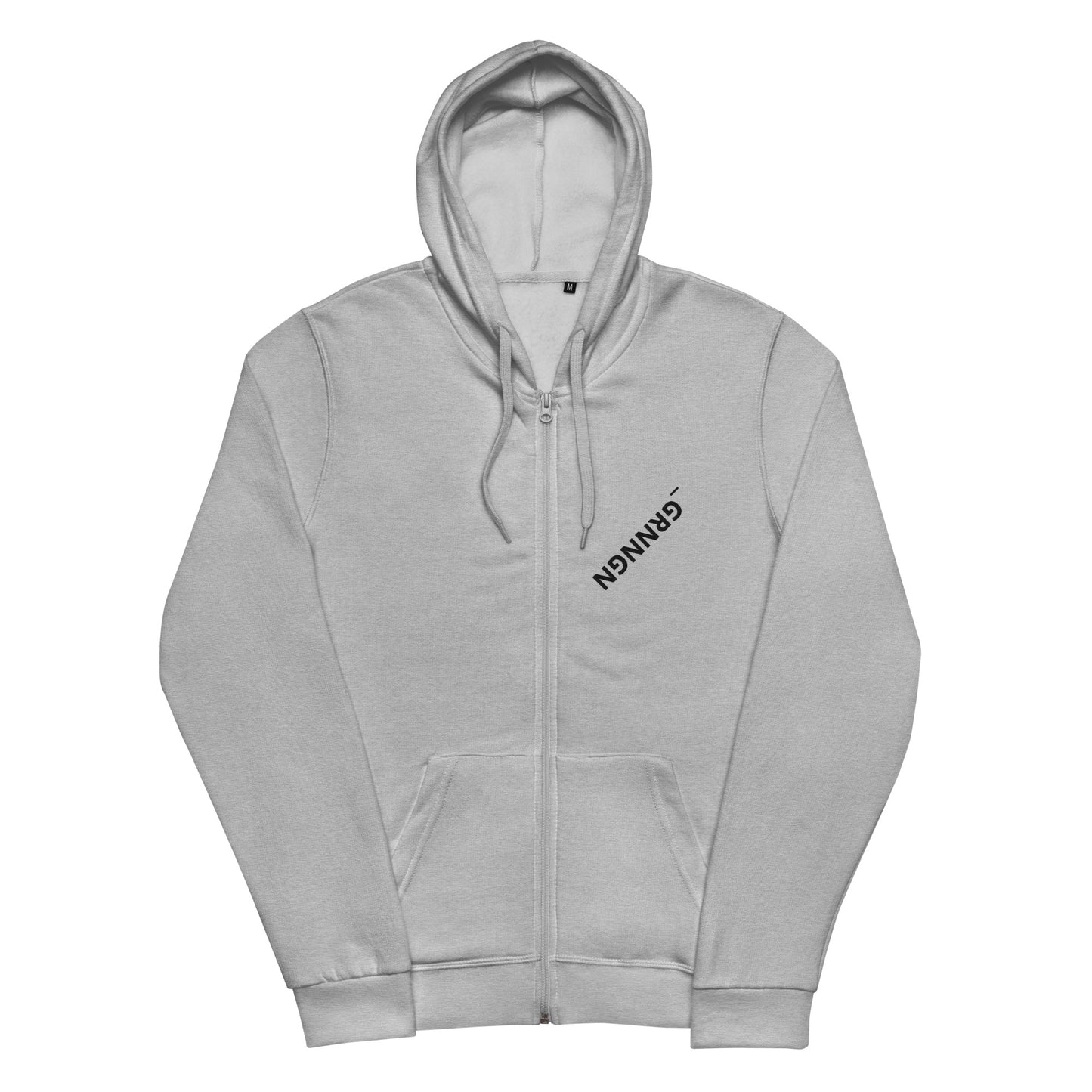 Unisex basic zip hoodie _GRNNGN